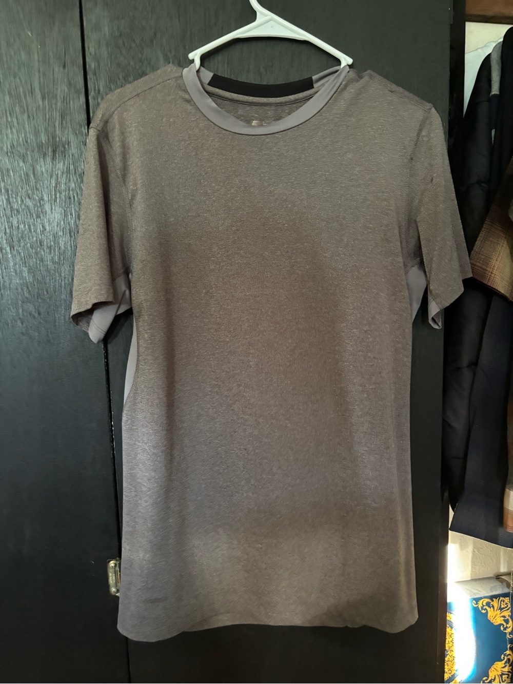 STARTER Men's Short Sleeve Crewneck Shirt - Gray